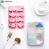 1PCS 8 Cavity Silicone Molds Transportation Theme - Car Airplane Ship Shaped Candy Chocolate Baking Mold Kitchen Accessories