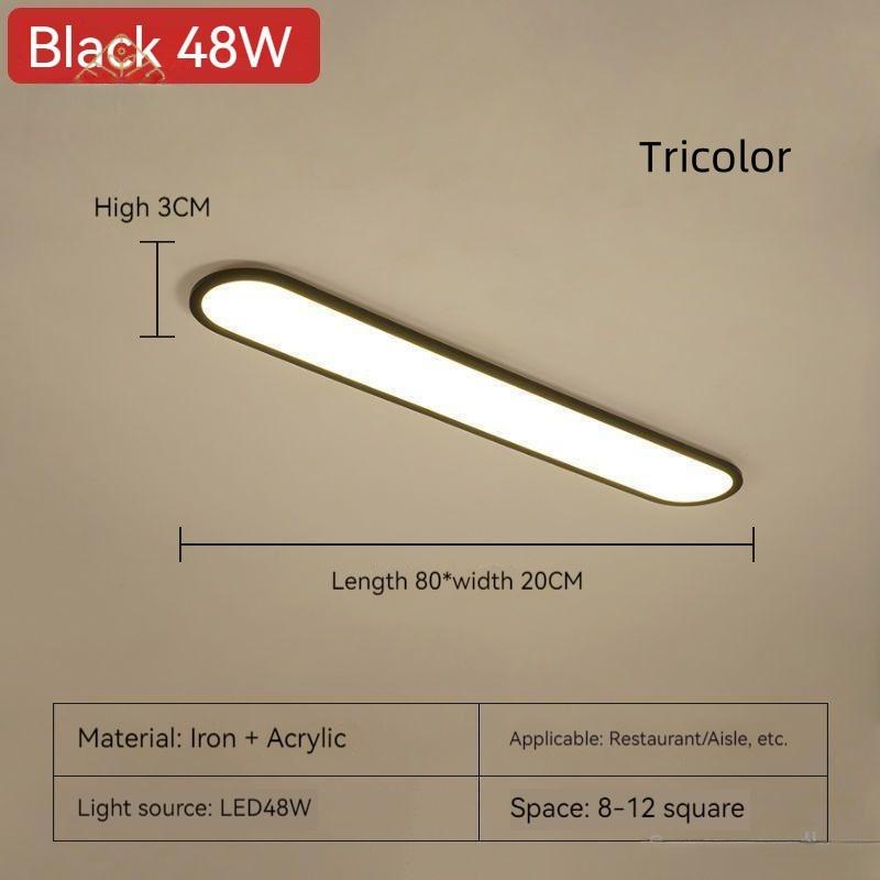 Corridor Hallway Nordic Master Bedroom Lights Household LED Ceiling Light Modern Minimalist Strip Cloakroom Aisle Balcony Light