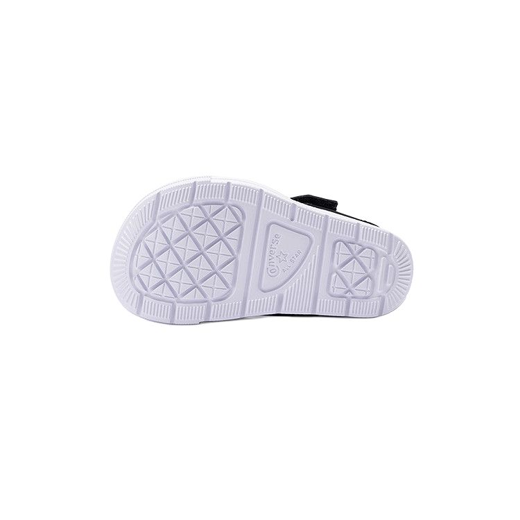 Converse Chuck Taylor Utility Sandal EasyOn TD Black White Baby Sneakers A12156C