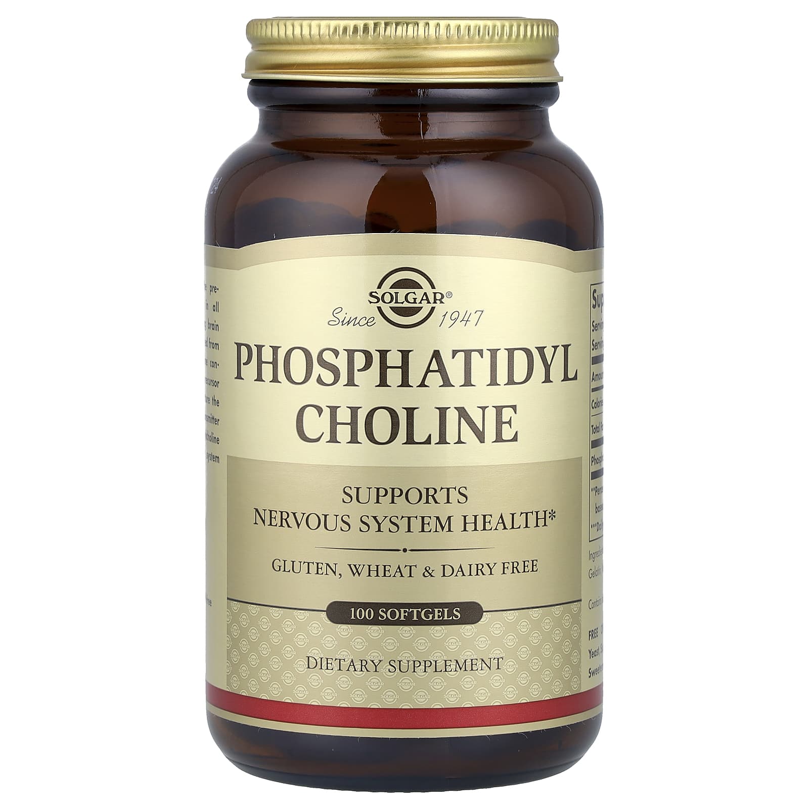 

Phosphatidylcholine, 100 Softgels (420Mg per softgel)