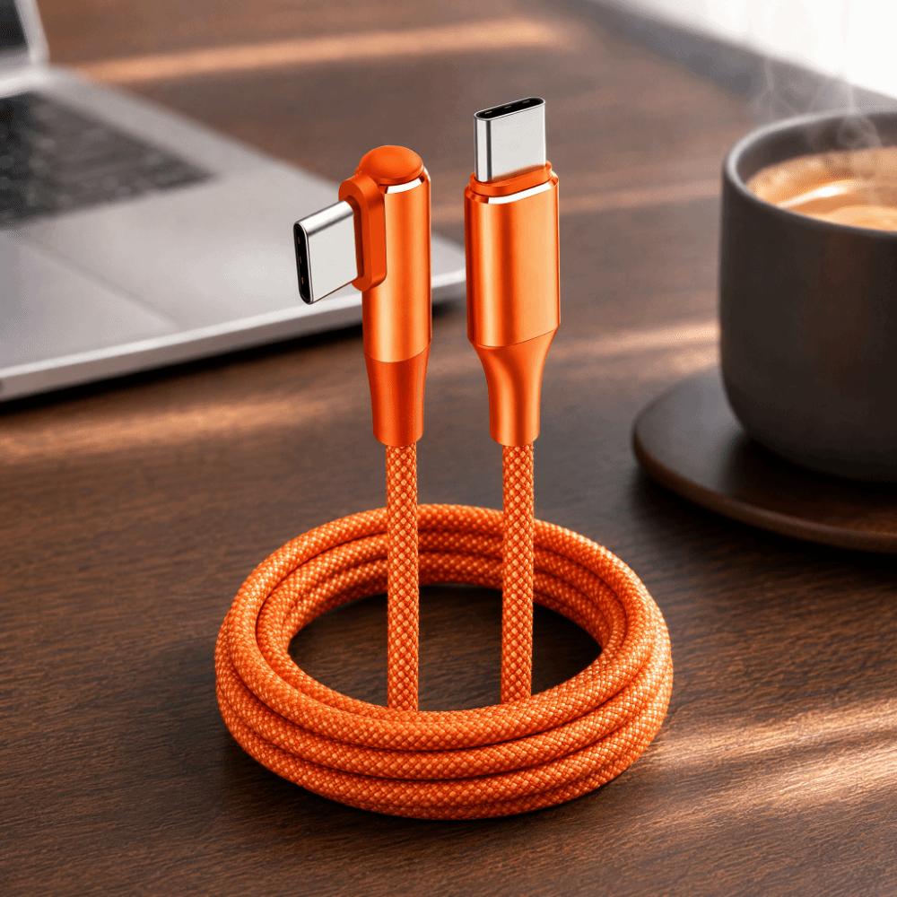 PD 100W USB Type-C Cable 20V 5A USB-C Data Cord Fast Charging Cable  for Laptop Phone Tablet