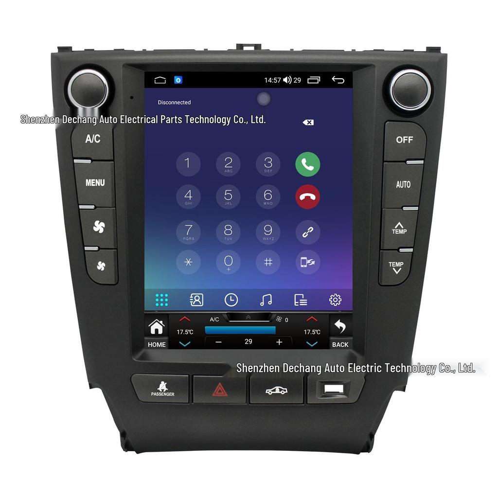 9.7-Inch Vertical Screen Android GPS Bluetooth Radio for 05-12 Lexus IS250