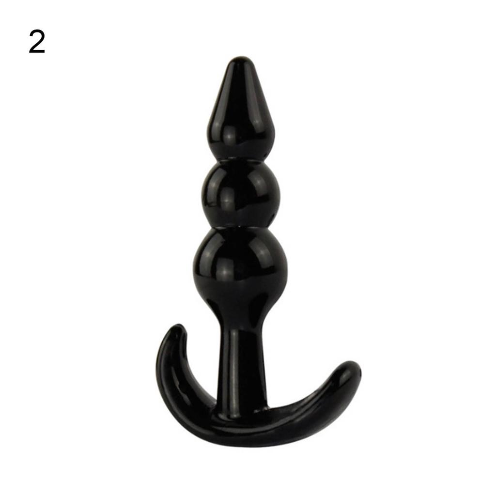 TA Unisex Silicone Dilator Bead Expansion Stimulator Anal Plug Adult Sex Toy