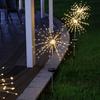 Solar Garden Lamp Colorful Fireworks 200 Led Christmas Decorative