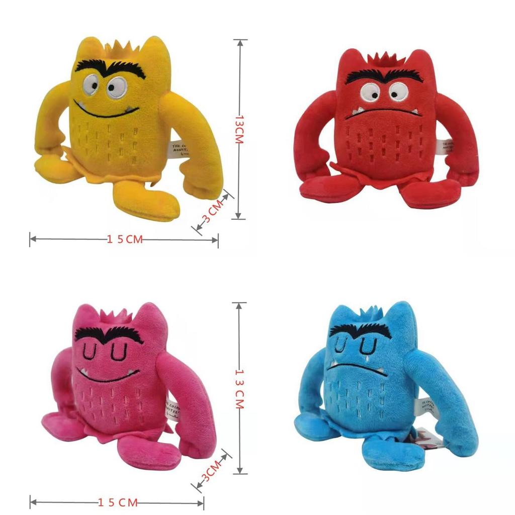Soft And Cute Color Monster Plush Doll For Kids