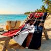 Arsenal Personalized Name Beach Towel Quick-Dry Soft Microfiber