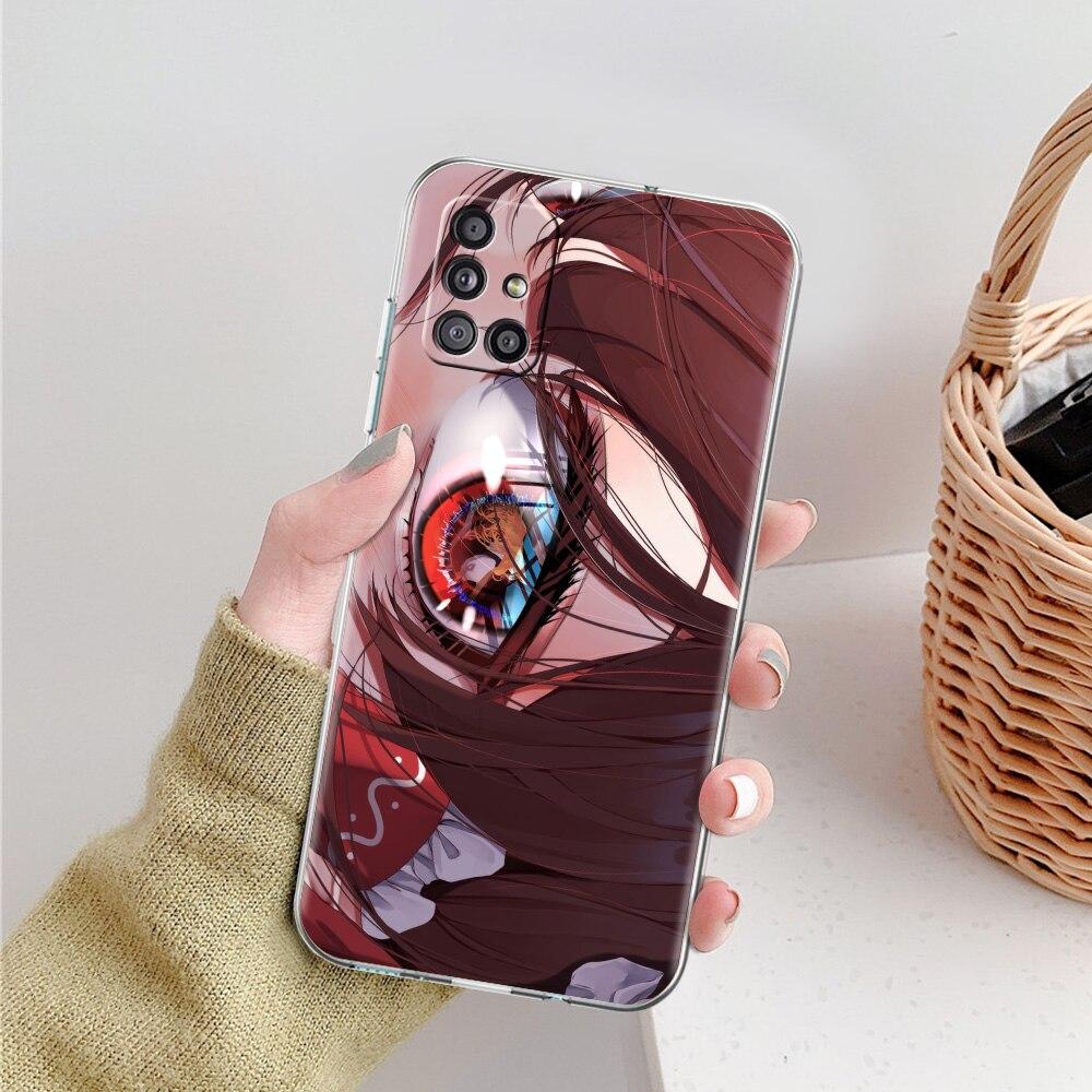 Anime TouHou Project Girl Phone Case For Samsung Galaxy A51 A71 A21S A12 A11 A31 A41 A52 A32 5G A72 A01 A50 A70 Soft Clear Cover