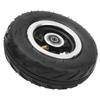 6x2 Pneumatic Wheel Inflatable Air Tire with Aluminum Alloy Hub Strong Grip for Electric Scooter