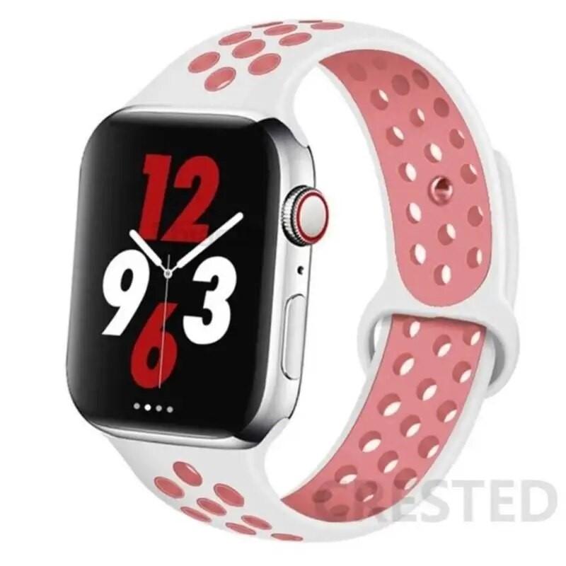 Silicone band For Apple Watch 11 strap 44mm 40mm 45mm 41mm 42mm 46mm correa bracelet iWatch Series 10 8 SE 3 6 7 9 Ultra 2 49mm