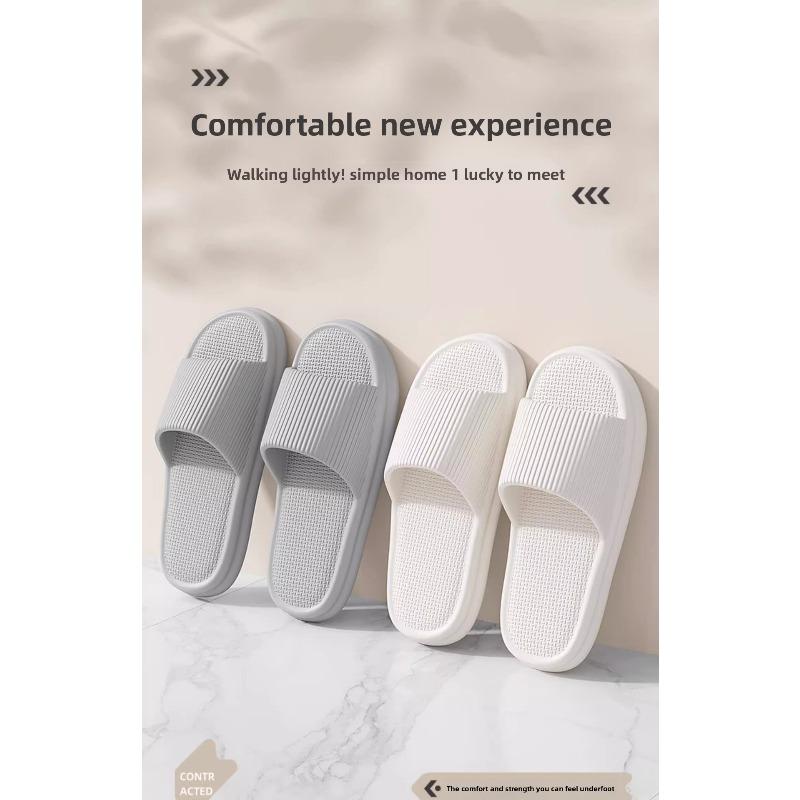 Ciabatte Estive da Uomo, Pantofole Antiscivolo da Donna per Interni, Casa, Bagno, Sandali Casual da Esterno per la Casa