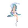 Hatsune Miku Series Noodle Stopper Figure Bunny Ear Pajamas Blue Ver.