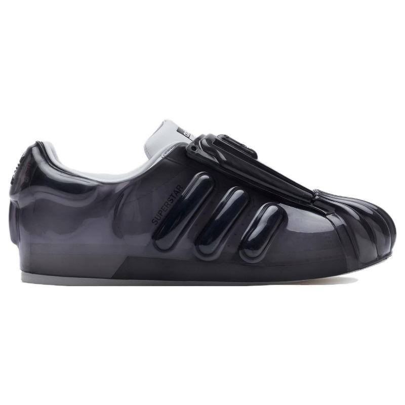 adidas Originals Superstar Bubble Shell Toe Módní Pohodlné Odolné Nízké Skate Boty Pánské Tenisky Černé IH3115