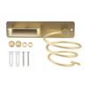Gold Hair Straightener Holder Wall Mounted Hair Dryer Stand Hair Dryer Holder  Space-Saving