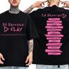 Ed Sheeran Tour 2025 Cottton T-shirt Men's Women Ed Sheeran Play Album Music Printing Printed Male T Shirts Round Neck Tee-shirt