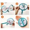 PET Cartoon Small Fan Foldable Pocket Cloth Fan High Quality Pocket Fan