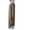Solid Color Banana Sports Pants Wide-leg Pants for Women In Spring and Autumn New High-waist Drooping Loose Straight-leg Casual Sweatpants