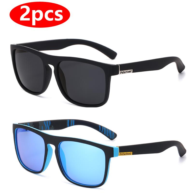 

2 шт./3 шт. Велосипедные спортивные поляризационные солнцезащитные очки для мужчин и женщин, для активного отдыха, солнцезащитные очки для велоспорта, мужские очки для рыбалки, унисекс, UV400