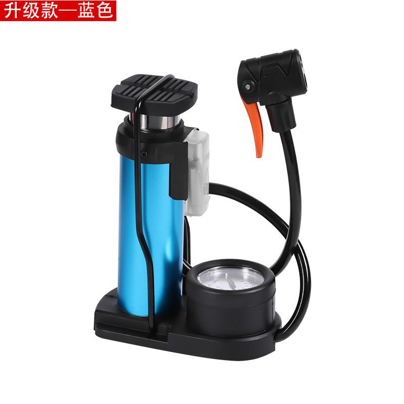 Portable Bicycle Inflator Pump 140 PSI Mini Multifunctional Aluminum Alloy Valve Head Foot Pump motorcycle Bicycle Accessories