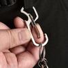 Stainless Steel Outdoor Hanging Buckle Strong and Durable Key Chain Quick Hanging Key Chain Ring Hook Bottle Opener