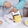 Manual Stainless Steel French Fry Cutter, Hand Push Potato Slicer, Kitchen Vegetable Strip Cutting Tool