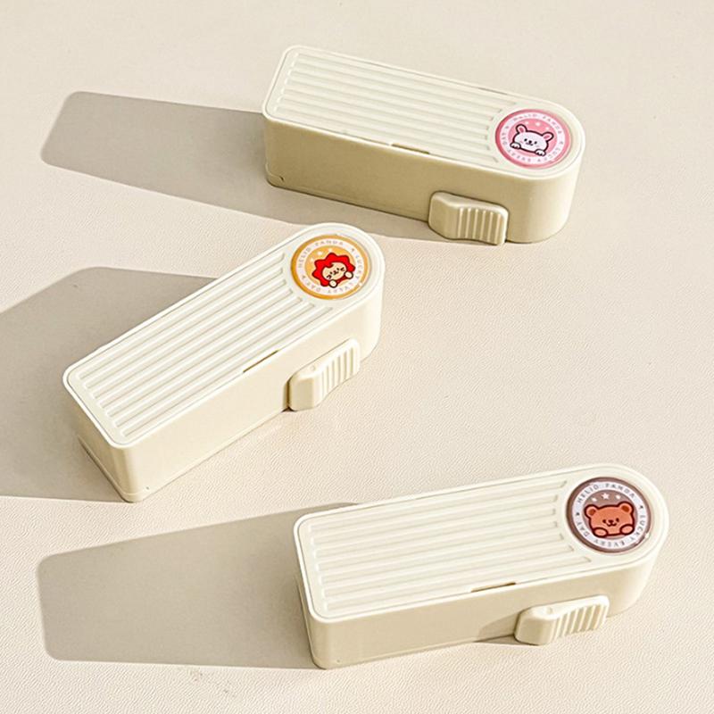 Cute Dental Floss Dispenser Containing 10Pcs Floss Dental Floss Storage Box Auto Refillable Oral Hygiene Care Floss Pick