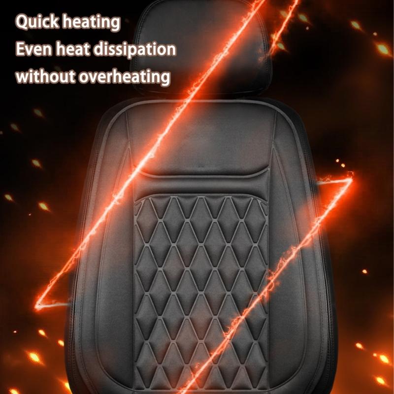 Premium Car Seat Heater Pad Build In Safety Technology Universal For Most Vehicles Long Lasting Comfort Winter Driving