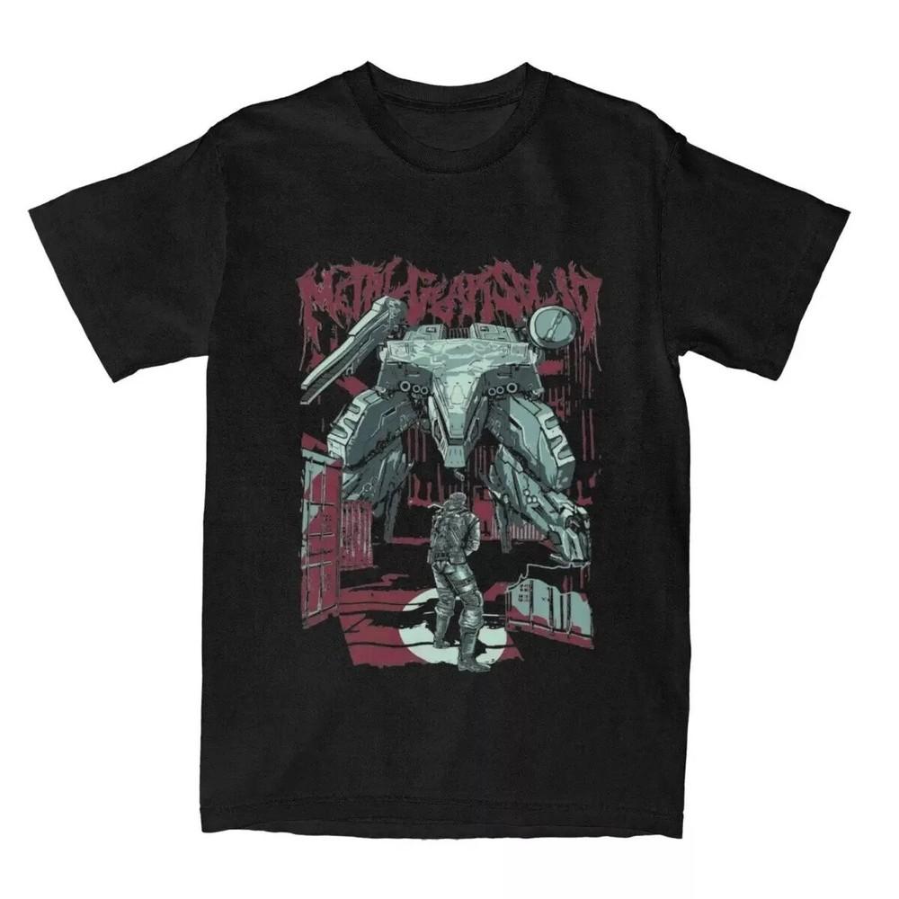 

Metal Gear Solid Fan Art Military Game Accessories TShirt for Men Women Gamer Unisex T-Shirt L