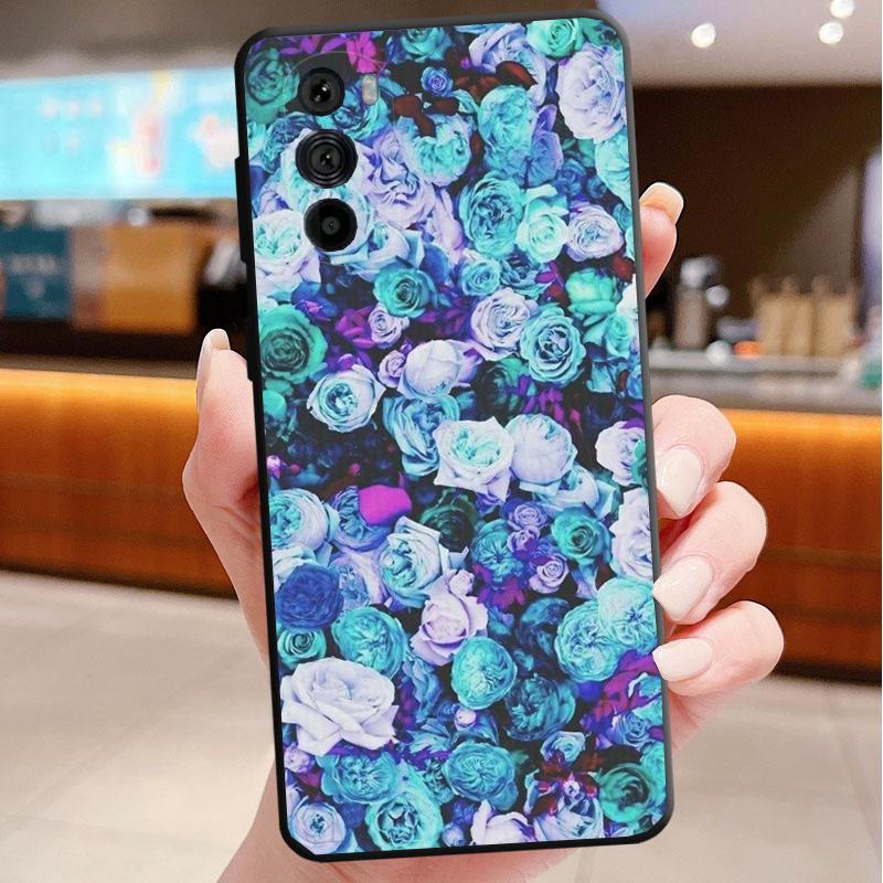 

Flower Rose Phone Case For Motorola Edge 60 50 40 Pro 60 50 40 30 Ultra Neo Fusion Moto G Play G Stylus G Carcasas Moto G 2025