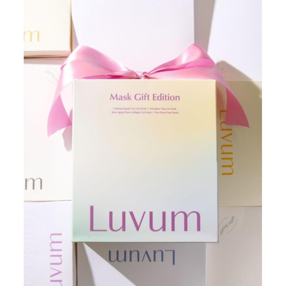 Luvum Rubium Gel Mask Gift Edition  SoothIng  WhitenIng  FirmIng  Pore   20 Sheets In Total NONE