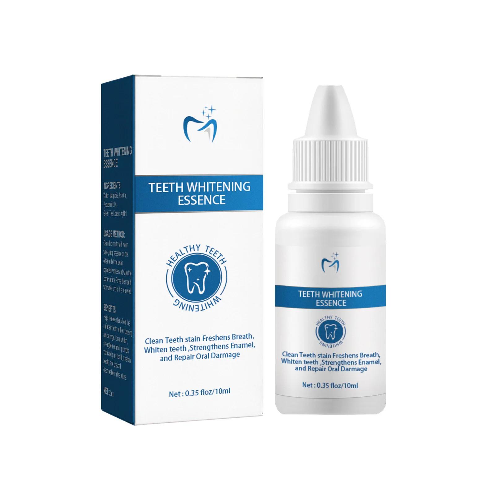 

Эссенция для отбеливания зубов Удаление зубного налета Устранение желтого зубного дыма Пятна от чая Освежение неприятного запаха изо рта Корректор цвета зубов Сыворотка