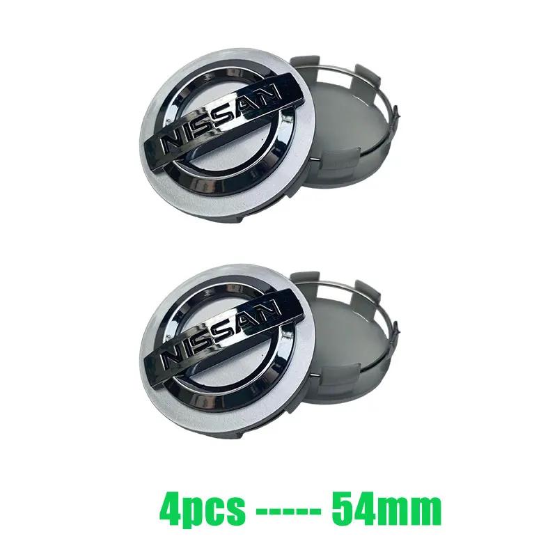 BTRNCK1 4pcs New Car Wheel Hub Center Caps Rims Series Rims Wheels Cover for Nismo Nissan Juke Tiida Teana GTR 350Z 370Z 240SX Fairlady