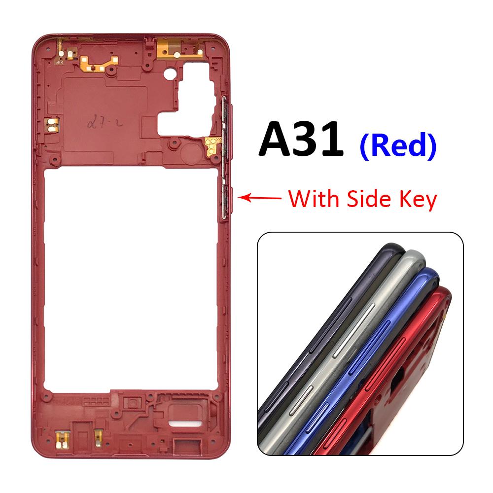 Telaio Intermedio Per Samsung A21s A31 A41 A51 A71 Con Tasto Volume Scocca Anteriore Cornice Centrale Scocca Telaio