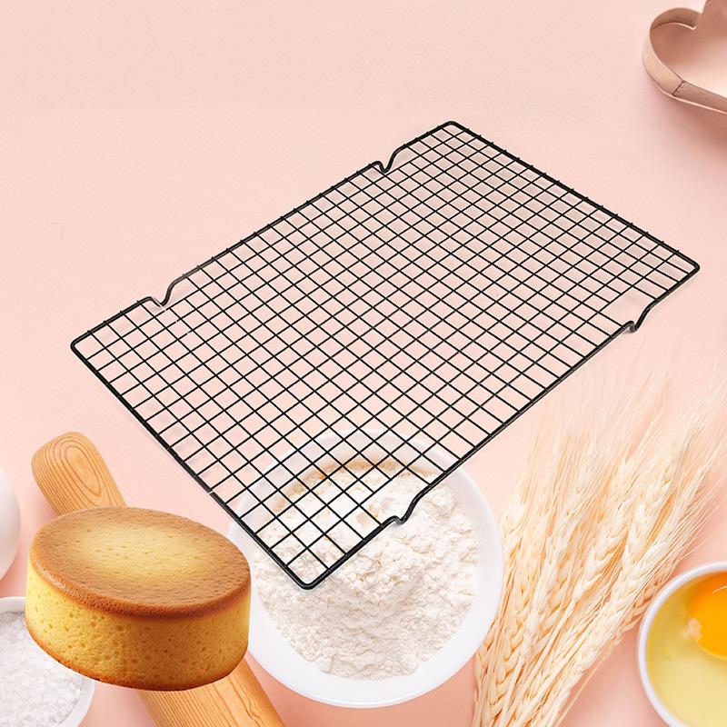 1PC Carbon Steel Cake Cooling Rack S/L Sizes Available Household Baking Cooling Tool for Bread Biscuit Pastry Kitchen Gadget ZYF