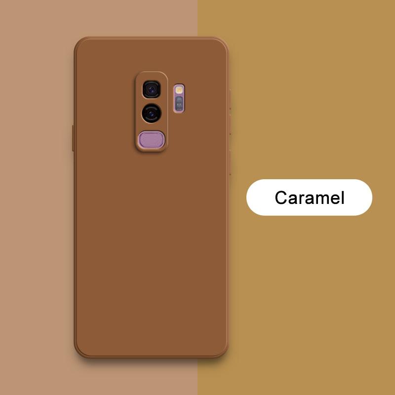 

Квадратный жидкий силиконовый чехол для задней крышки Samsung Galaxy S9 Plus, защитный мягкий противоударный чехол для камеры SamsungS9 S9Plus Funda Samsung S9 Plus