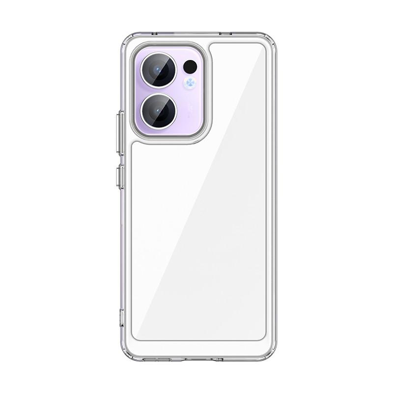 Pro pouzdro OPPO Reno13 F OPPO Reno13 F FS A Kryt TPU Okraj Akrylová Zadní Stěna Nárazník Ochranné Pouzdro na Telefon Na Reno13 A FS Funda