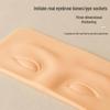 3D Integrated Eyebrow Practice Skin for Beginners: Soft Silicone, Thickened for Eyebrow and Eyeliner Micropigmentation