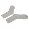 1 Pair Conductive Socks Compatible Pain Treatment Elastic Electrode Socks Massage Socks for Poor Circulation Arthritis