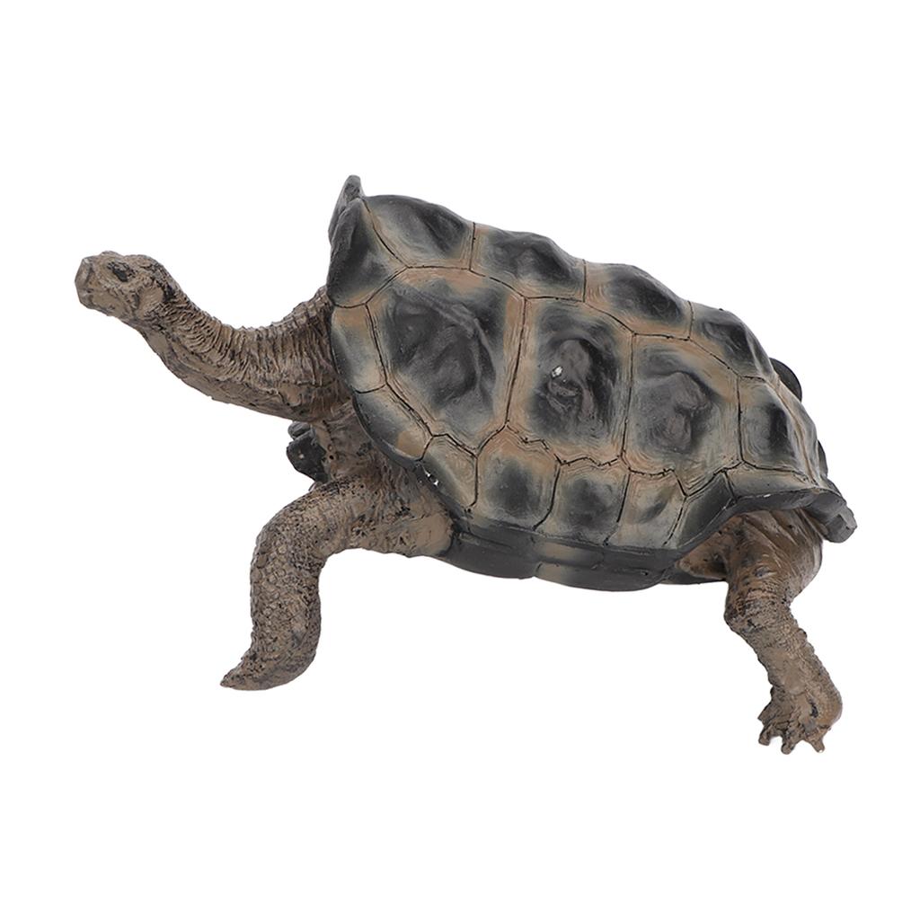 Turtle Figurine Toy Vivid Shape Resin Simulation Turtle Statue Toy for Aquarium Fish Tank Fountain
