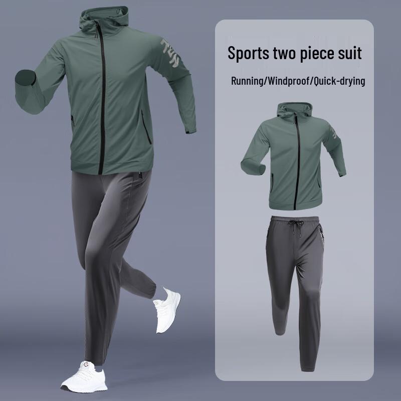 

WEZHO Men s Autumn/Winter Cycling Sports Suit