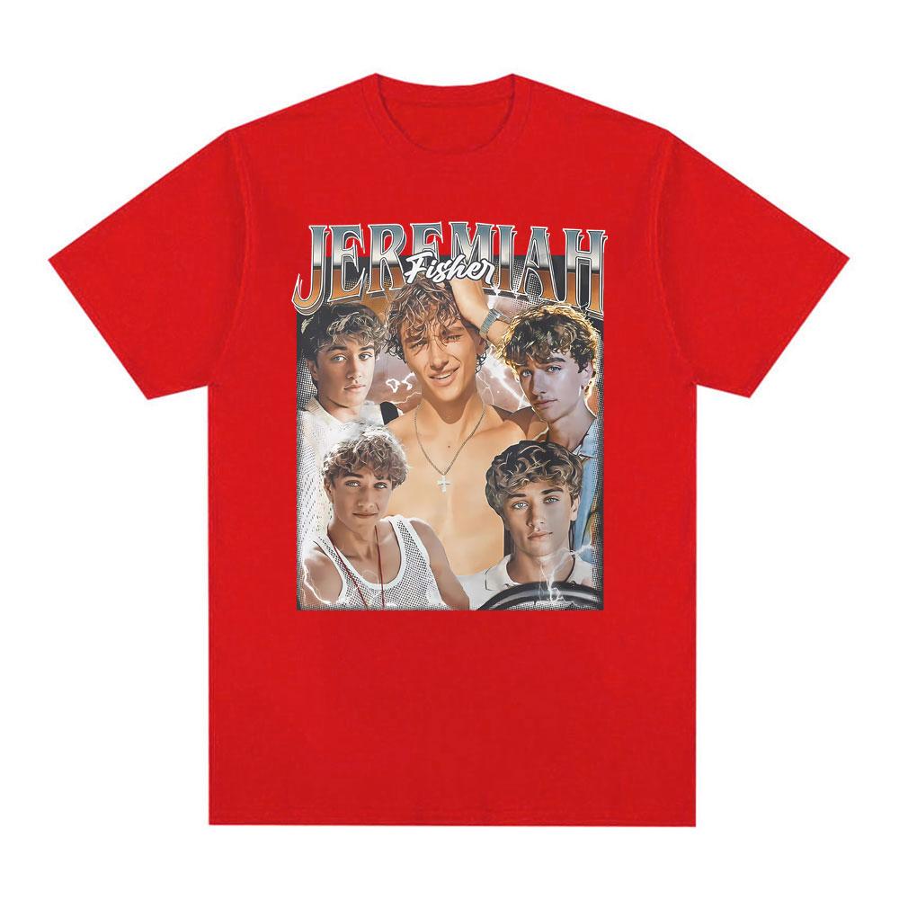 

Jeremiah Fisher Vintage Fan Graphic TShirt Unisexs Clothing Fashion Retro Classic T Shirts Short Sleeve Oversized Loose Tee Shirt 2XL