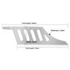 Premium Professional  Stainless Steel Curved Jigsaws Blade With T Shank Design For Precise Woodworking And Metal Cutting