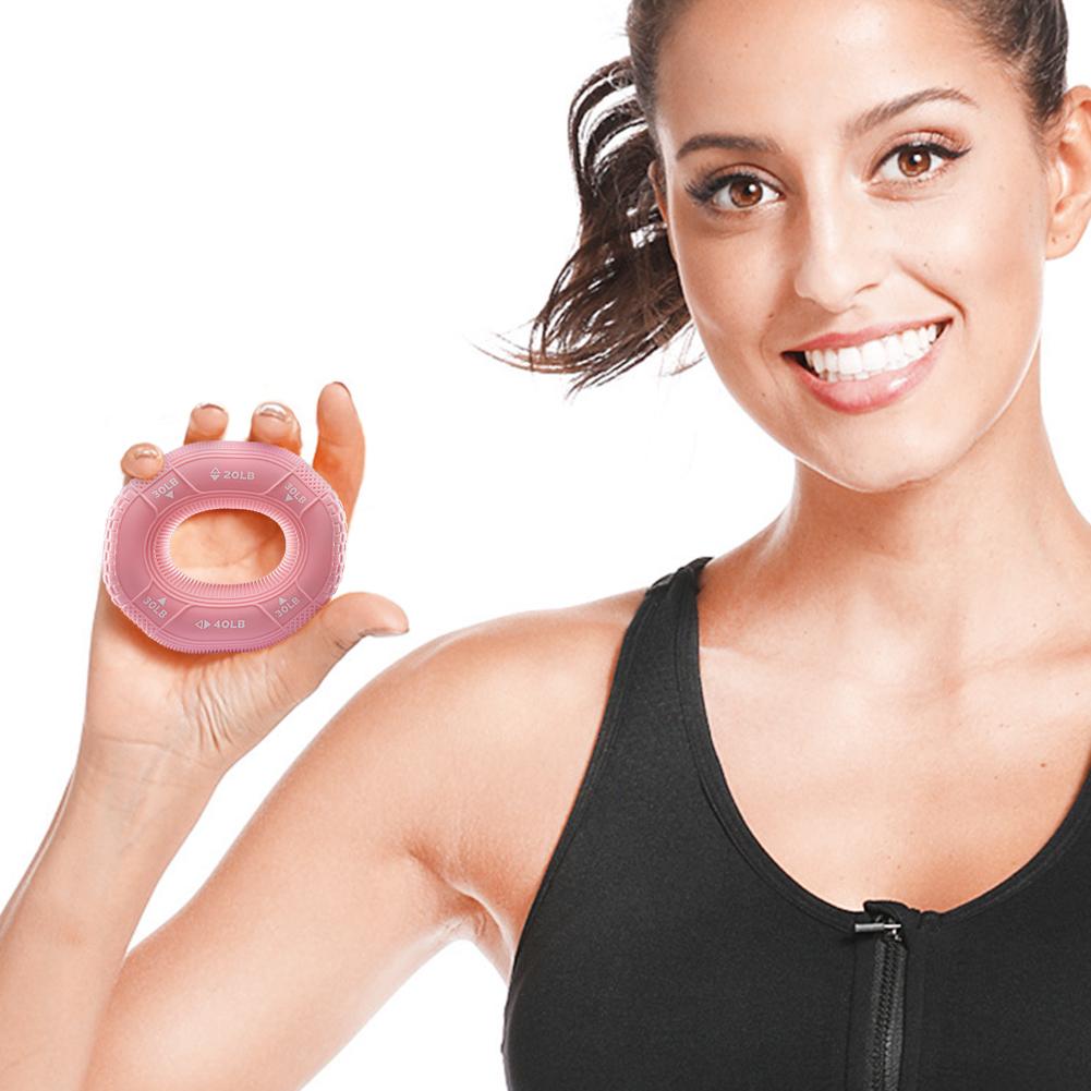 Hand Grippers,3 Level Resistance Silicone Hand Exerciser For Arm Strength,Hands Rehabilitation Training Silicone Grip Rings