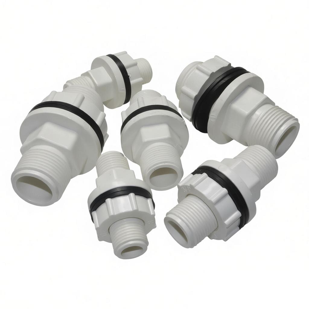 Garden Water Connector PVC Water Tank Water Tower Living Interface Oil Tank Water Bucket Fish Tank Outer Wire Pipe Connector