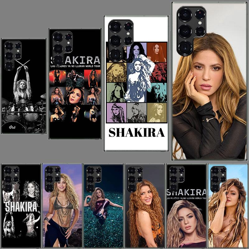 S-Shakira Singer Phone Case For Samsung Galaxy S24 S23 S21 S20 FE S22 S26 Ultra S25 Edge S10 Plus Cover Clear TPU Capa Shell Coq