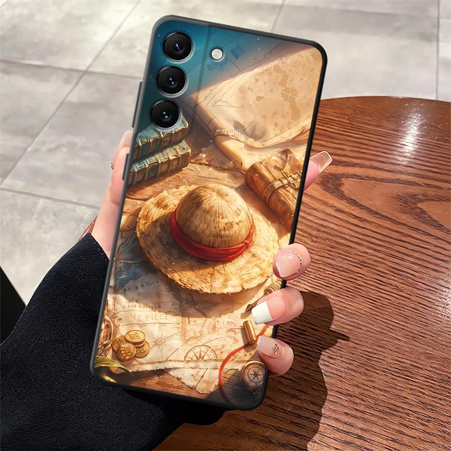 

Чехол для телефона для Samsung Galaxy A72 A73 A14 A15 A24 A17 A12 A13 A54 A71 A23 A16 A34 A51 A52 Луффи Зоро Мультяшный Galaxy A41