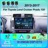 Car Radio Android 14 For Toyota Land Cruiser Prado 150 2013 2014 - 2017 Navigation Multimedia Player GPS WiFi+4G Video Carplay