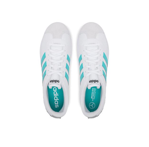 Men's Adidas Mercedes - Amg Petronas Formula One Team Vl Court Base Trainers Jr1069 White