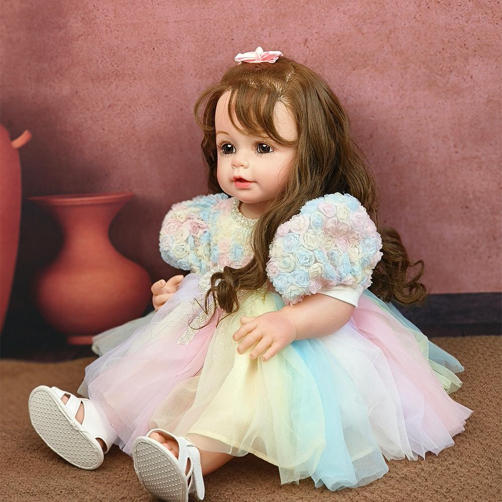 Кукла реборн 55 см — фото 5