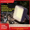 Luz LED solar para camping, lámpara de emergencia exterior recargable y multifuncional con carga USB