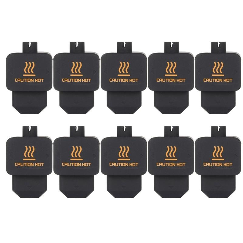 

10 шт. силиконовых носков для сопла H2D, комплект горячего конца, защитная крышка, горячий конец 3D-принтера, изоляционная крышка, запасная часть 1